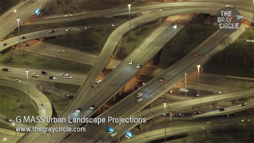 G MASS Urban Landscape Projections - The Gray Circle