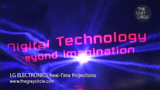 LG ELECTRONICS Real Time Projections - The Gray Circle 1