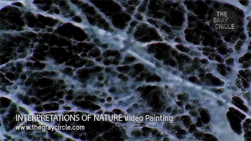 INTERPRETATIONS OF NATURE Video Painting - The Gray Circle 1