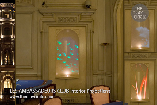 LES AMBASSADEURS CLUB Interior Projections - The Gray Circle 2