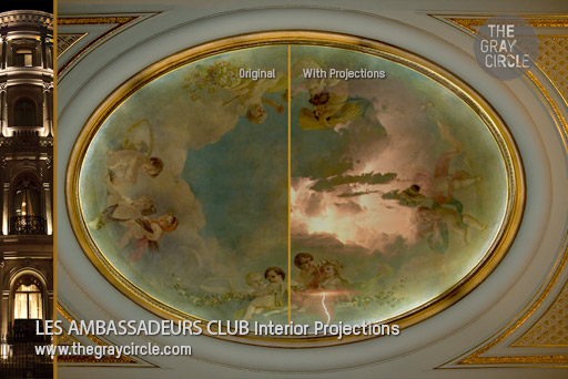 LES AMBASSADEURS CLUB Interior Projections - The Gray Circle 3