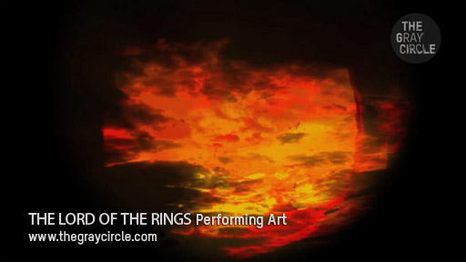 THE LORD OF THE RINGS Stage Projections - The Gray Circle