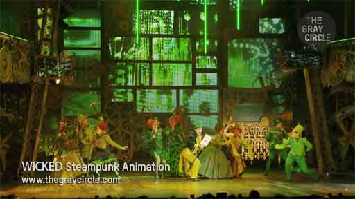 Wicked on stage Copenhagen - The Gray Circle 2